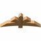 Ekena Millwork Davenport Rough Sawn Timber Gable Bracket, Western Red Cedar, 60"W x 22"H x 6"D x 6"F, 9/12 Pitch GBW060X22X0606DAV00RWR - alternate 4